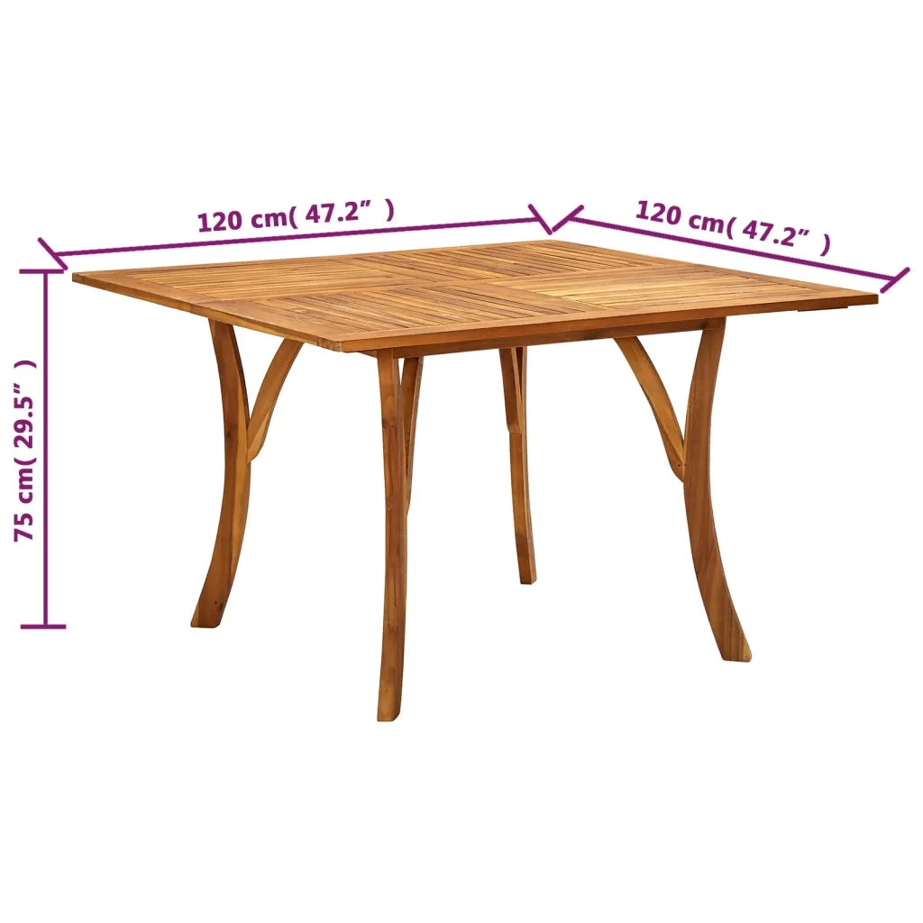 Set Mobili da Pranzo per Giardino 5 pz Nero 3071961
