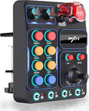Cassa di Comando Adattabile per Gaming PC - 19 Bottoni Programmabili con Illuminazione RGB