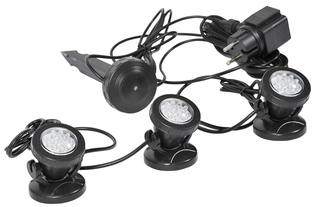 Faretti da Esterno a Led Multicolore 12V con Crepuscolare Rama Led 3000