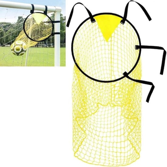 Reti da calcio per allenamento di precisione e rete portatile - attrezzatura da allenamento per calcio con rete extra robusta