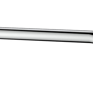 Braccio doccia tondo con rosone lungo 30 cm