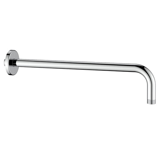 Braccio doccia tondo lungo 40 cm con rosone