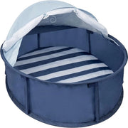 Ombrellone per Bambini con Area di Gioco e Letto con Protezione UV SPF 50+, con Coperta di Matelasse
