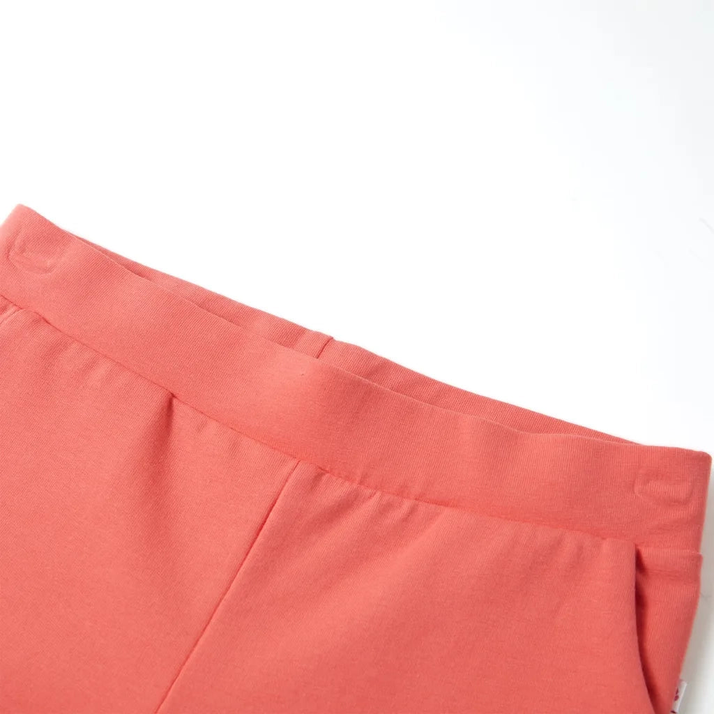 Pantaloni per Bambini a Gamba Larga Corallo 104 CFW4686724