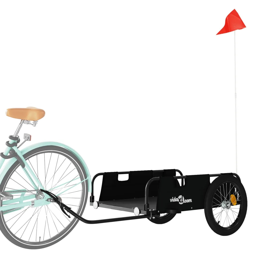 Rimorchio da Bici Nero Oxford e Ferro CFW9003632