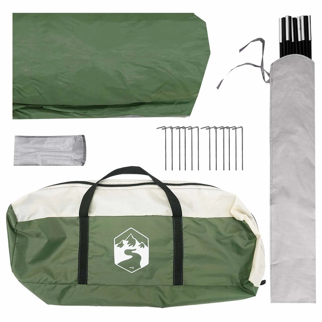 Tenda Party Verde 500 x 500 x 350 cm Poliestere e Acciaio 42028607