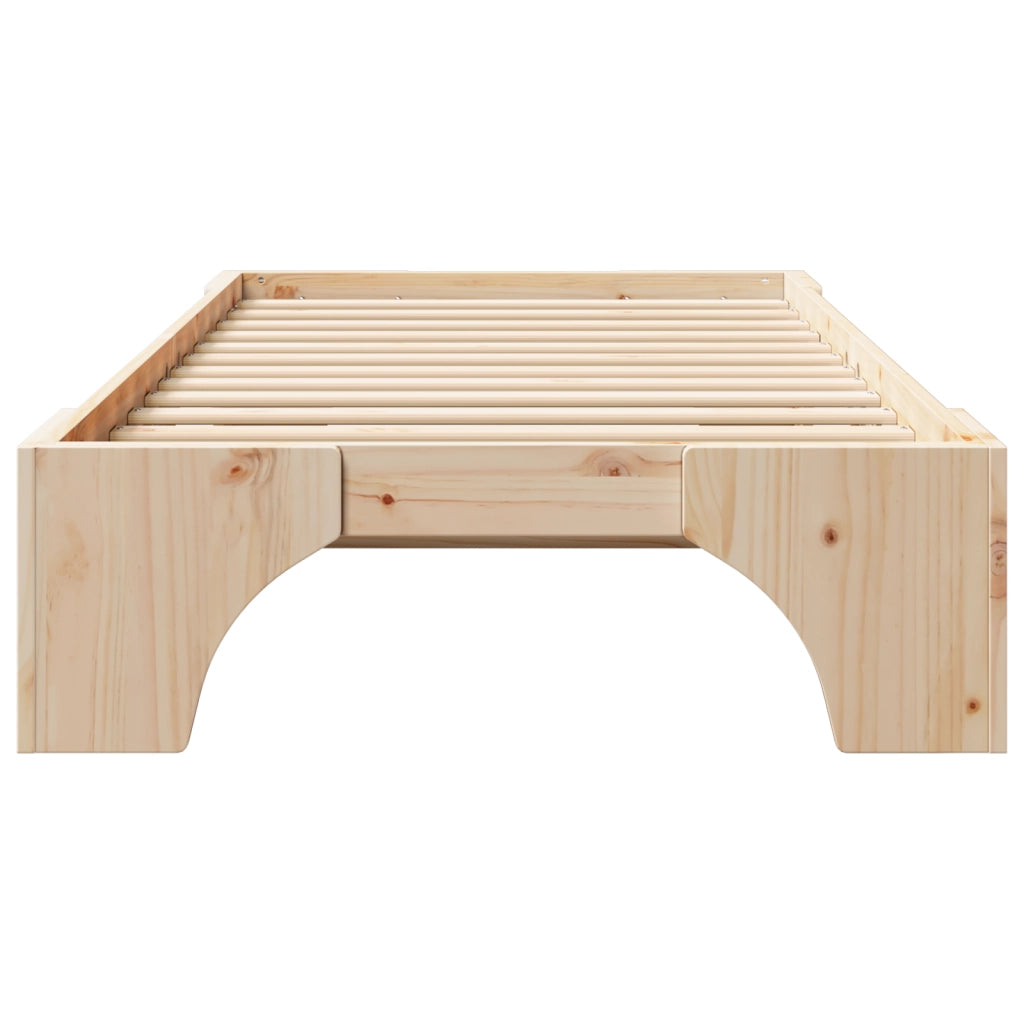 Struttura del letto Legno naturale Legno massello di pino Singola