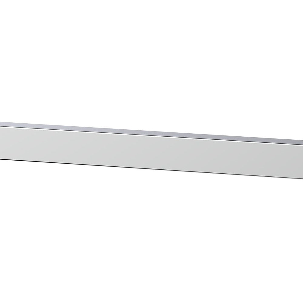 Braccio doccia quadrato lungo 40 cm con rosone