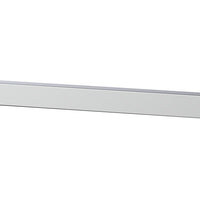 Braccio doccia quadrato lungo 40 cm con rosone