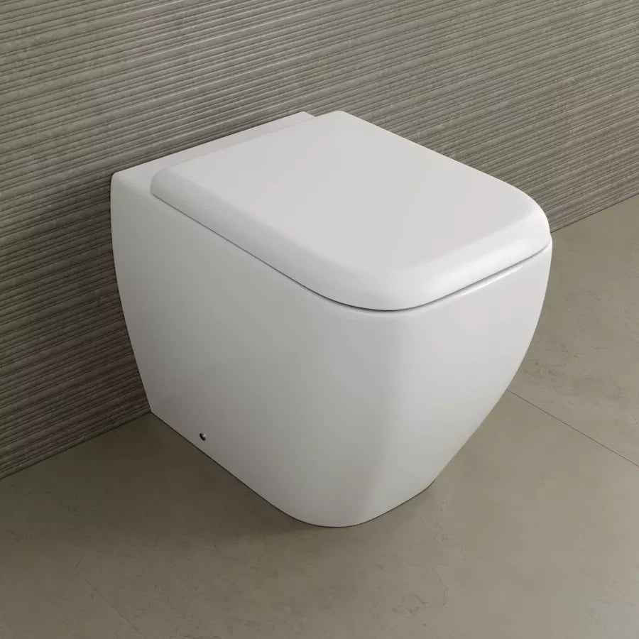 SEDILE WC TERMOINDURENTE CERNIERE INOX DEDICATO RAK METROPOLITAN