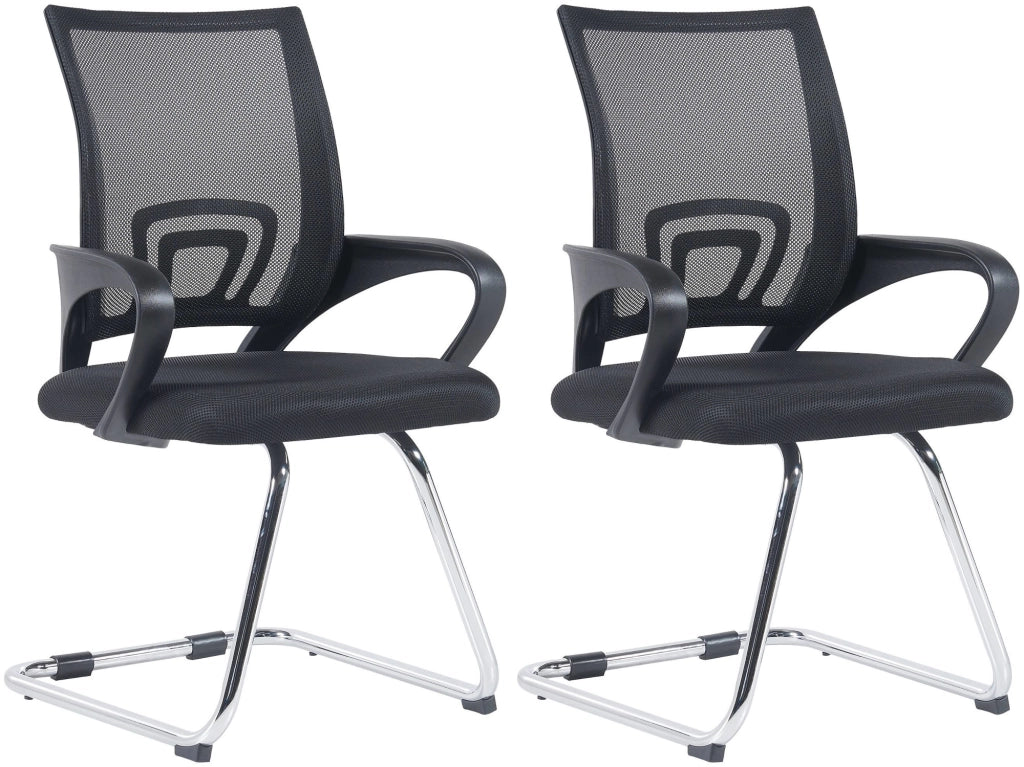 Set di 2 sedie visitatore Eureka 1