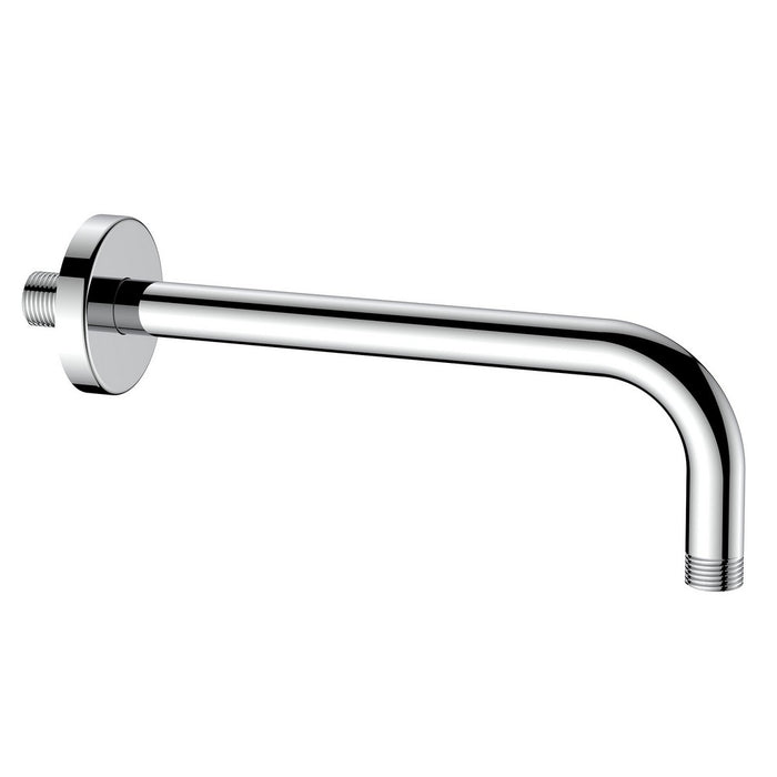 Braccio doccia a parete curvo 25 cm