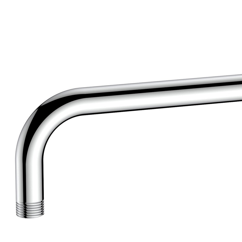 Braccio doccia a parete curvo 25 cm