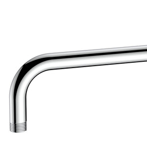 Braccio doccia a parete curvo 25 cm