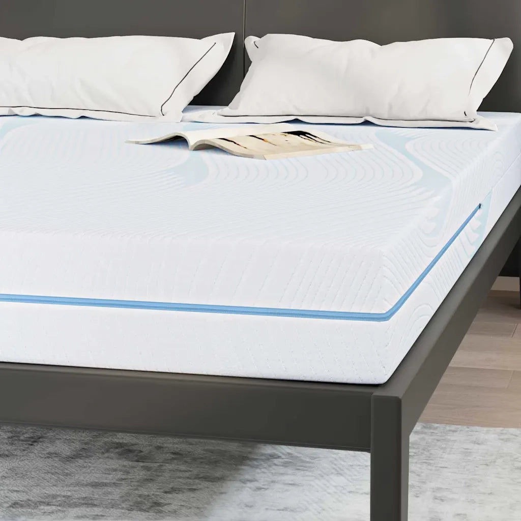 vidaXL Materasso Bianco 140 x 190 cm Schiuma