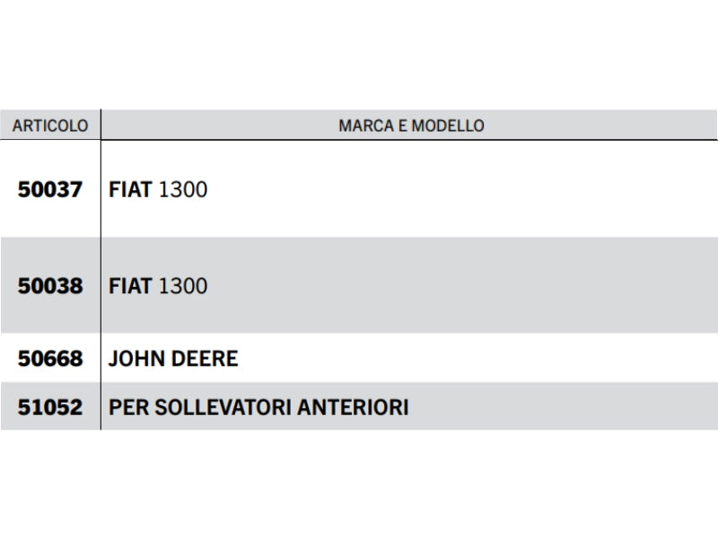 Braccio terzo punto meccanico C2 e C3 filetto M40x3 completo - 50038