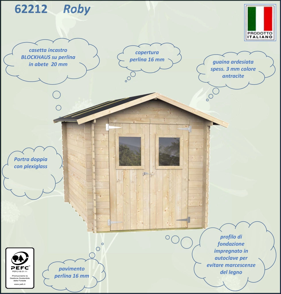 Casetta Bh19 Roby 198X198 Cm Pdf Pefc