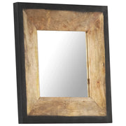 Specchio 50x50 cm in Legno Massello di Mango 321629