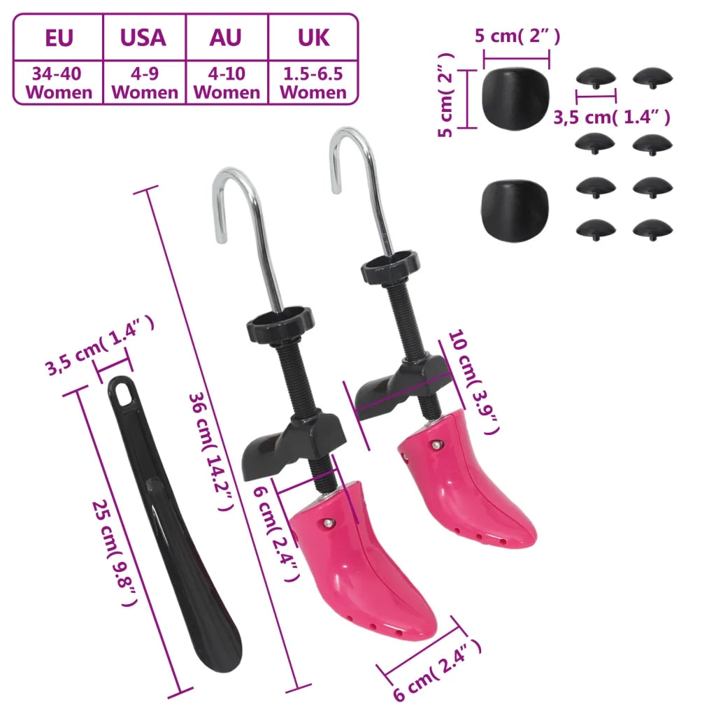 Allargascarpe con Calzascarpe Rosa EU 34-40 in Plastica CFW2789095