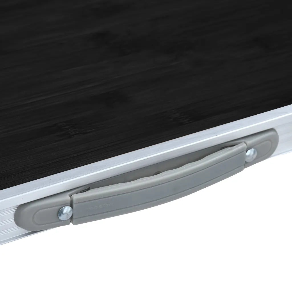 Tavolo da Campeggio Pieghevole in Alluminio Grigio 120x60 cm CFW4351416