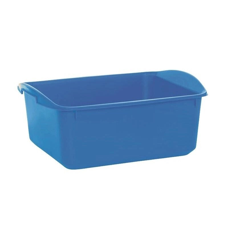 BACINELLA RETTANGOLARE PER IL BUCATO DA 30CM CAPIENZA 10LT COLORE AZZURRO