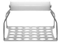 Poldino Polpettino Stampo per Polpettine di Carne 30 Fori Ø1,6 cm in Acciaio Lisa Luxury