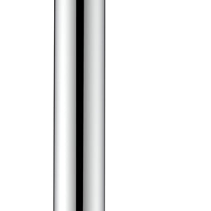 Braccio doccia a soffitto tondo 20 cm con fissaggio rinforzato