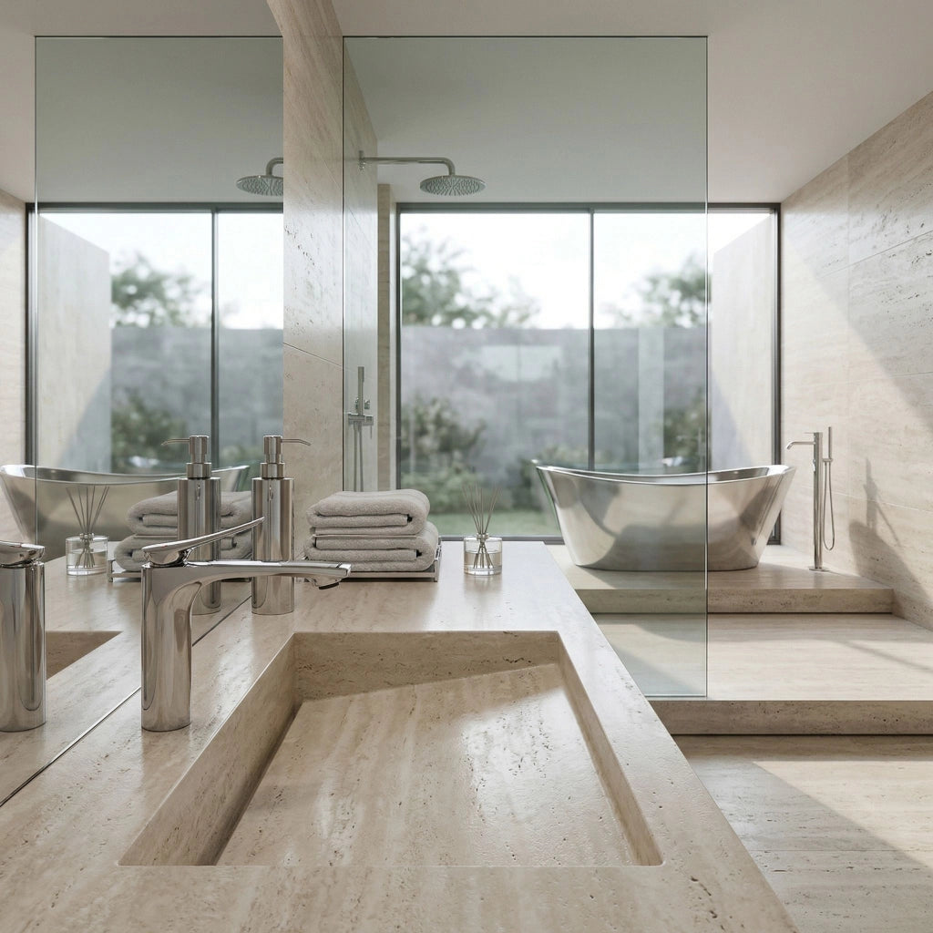 Rubinetto Per Lavabo Premium Rea Vision Chrome Low