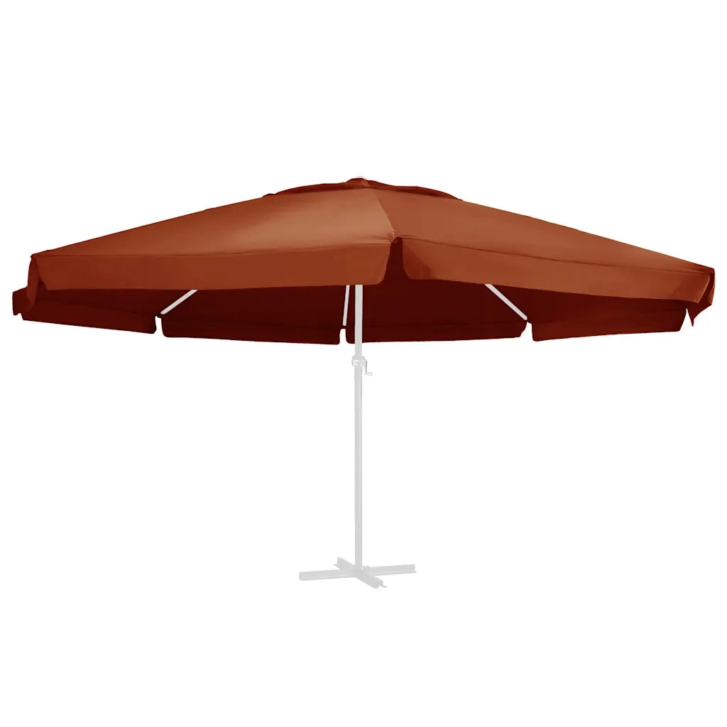Telo di Ricambio per Ombrellone Terracotta 610 cm CFW6595841
