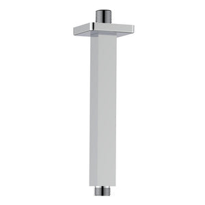 Braccio doccia a soffitto quadrato 20 cm