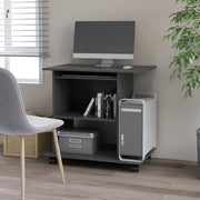 Scrivania per Computer Grigia 80x50x75 cm in Truciolato cod mxl 71151