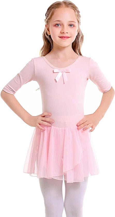 Abbigliamento da ballo per bambine, gonnella da ballo con tutu e gonna 120 - Qualità di cotone