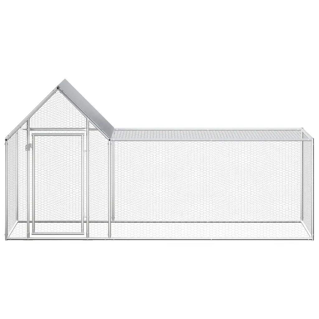 Pollaio 3x1x1,5 m in Acciaio Zincato cod mxl 49316