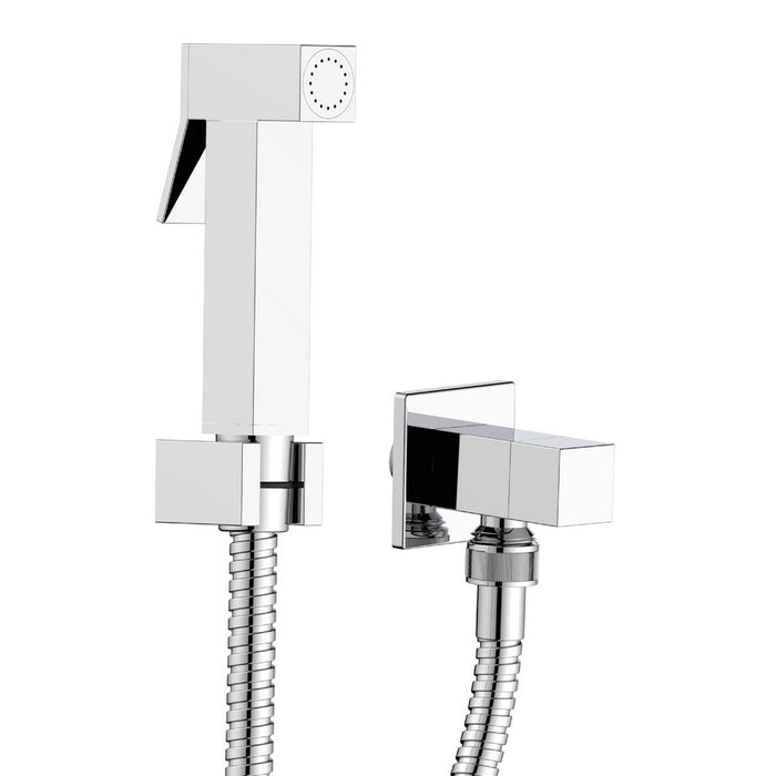 Duplex idroscopino quadro flex 150 cm con supporto e rubinetto