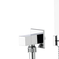 Duplex idroscopino quadro flex 150 cm con supporto e rubinetto