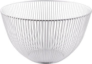 Piatto per frutta e verdura - Forma rotonda - Piatto per servire - Decorativo - Adatto alla cucina - Bianco.