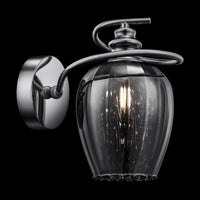 Lampada da parete Pendant in Metallo Blues Nickel