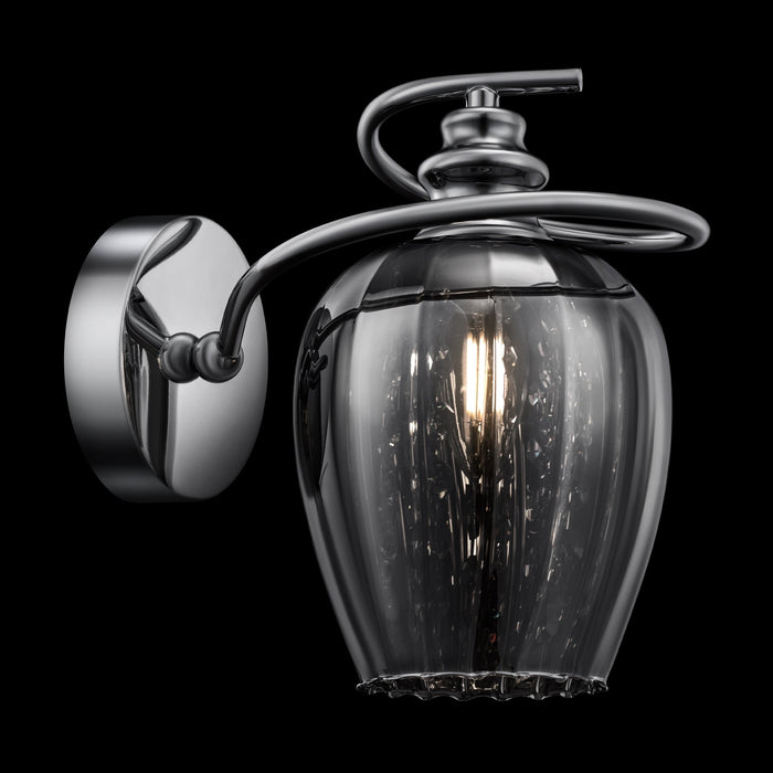 Lampada da parete Pendant in Metallo Blues Nickel