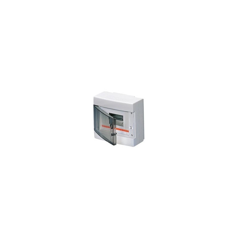 GW40043 Centralino da Arredo con Pareti Lisce 8 Moduli Ip40