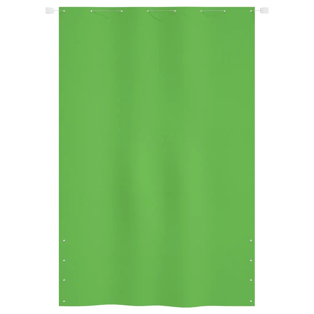 Paravento per Balcone-Pannello per balcone Verde Chiaro 160x240 cm in Tessuto Oxford