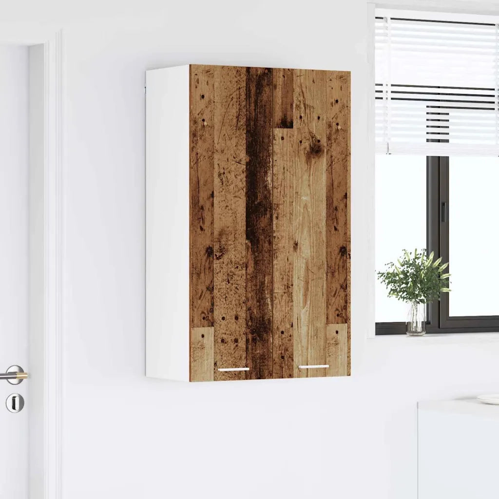 Armadio pensile con porta Legno vecchio 60 x 31 x 100 cm