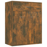 Buffet credenza cassettiera armadio mobile contenitore organizer per cucina soggiorno salotto 60 x 30 x 75 cm legno ingegnerizzato marrone 02_0030964