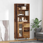 Credenza Legno vecchio 69,5 x 34 x 180 cm Legno multistrato