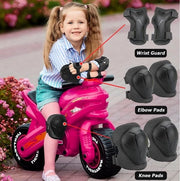 Kit di protezione per bambini, protettore di gomito, protettore di polso (protettori di ginocchio, per skateboard, pattini a rotelle, bicicletta, sport) 

Modello: 12345
Dimensioni: 10-20 cm
Materiali: plastica, poliuretano
Peso: 150 g
Certificato CE