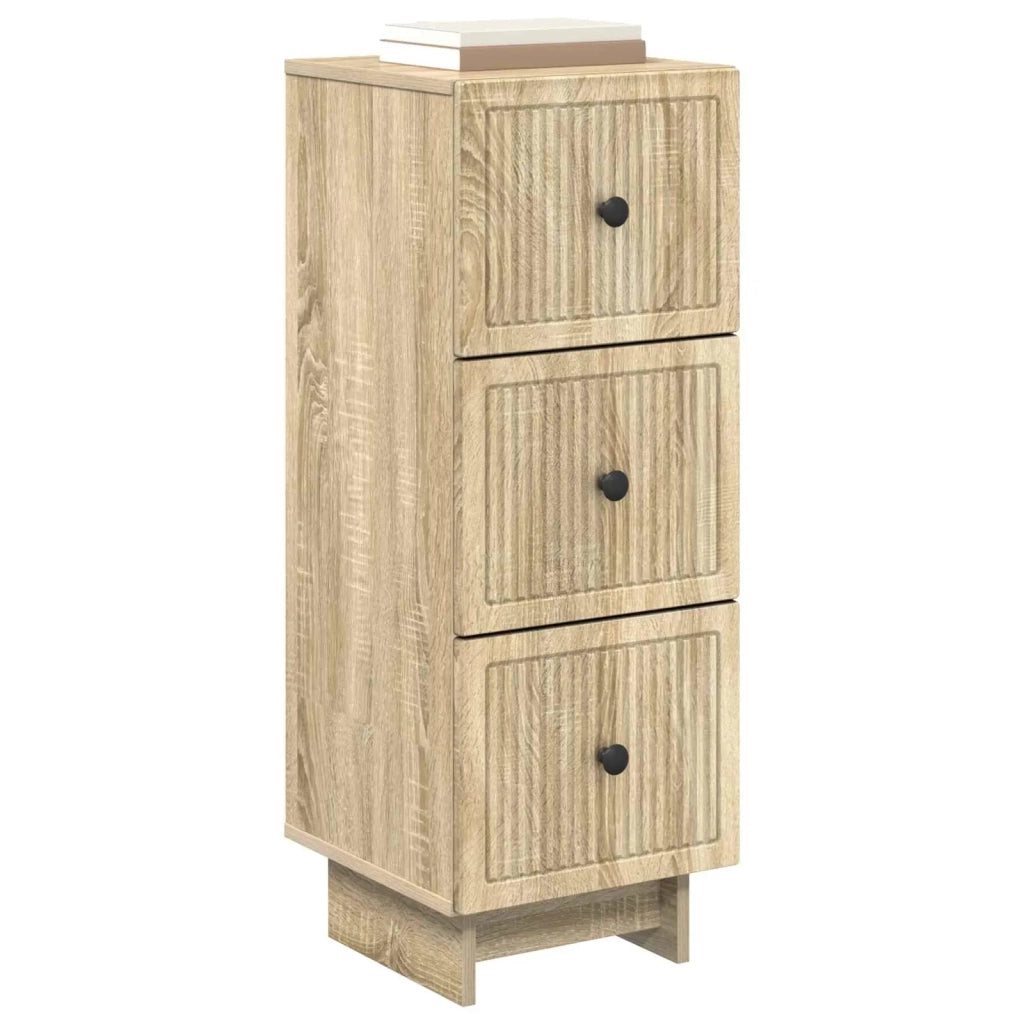Mobile con Cassetti Rovere Sonoma 33 x 34,5 x 90 cm 893927