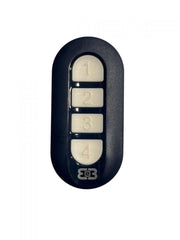 Radiocomando Telecomando Trasmettitore 4 Canali AVATAR 433 Blu Rolling Code 433,92 MHz