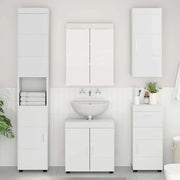 Set di mobili per il bagno TULUM 5 pcs Bianco 60 x 34 x 63 cm 3398054