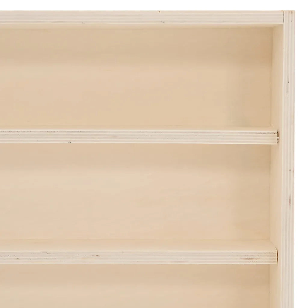 Vetrina da collezione in legno con ante 60x8,5x37cm 4017386