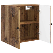 Armadietto a Muro | Mobiletto a muro Legno antico 59 x 31 x 60 cm