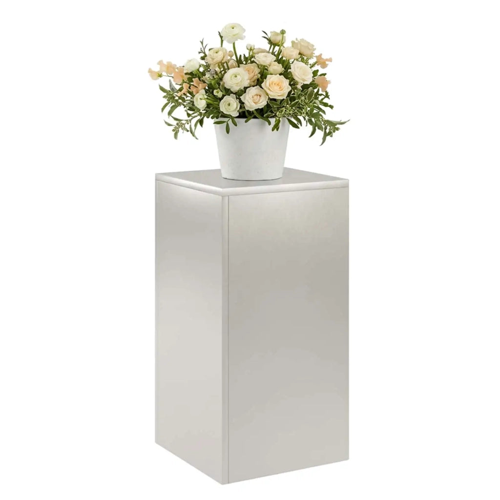 Supporto per piante Argento 30 x 30 x 60 cm Acciaio 8012482